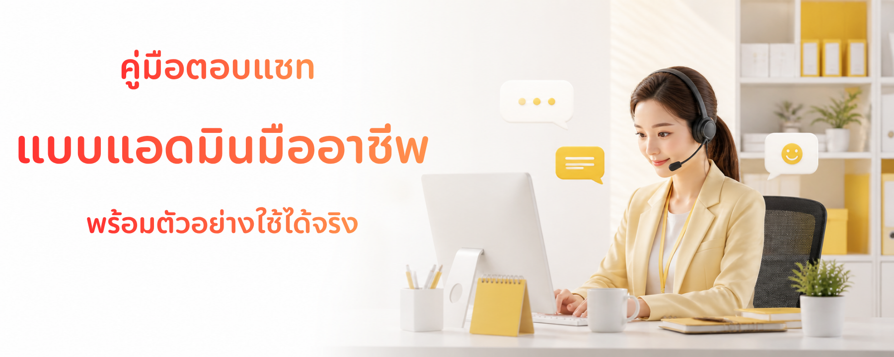 คู่มือตอบแชทแบบมืออาชีพ