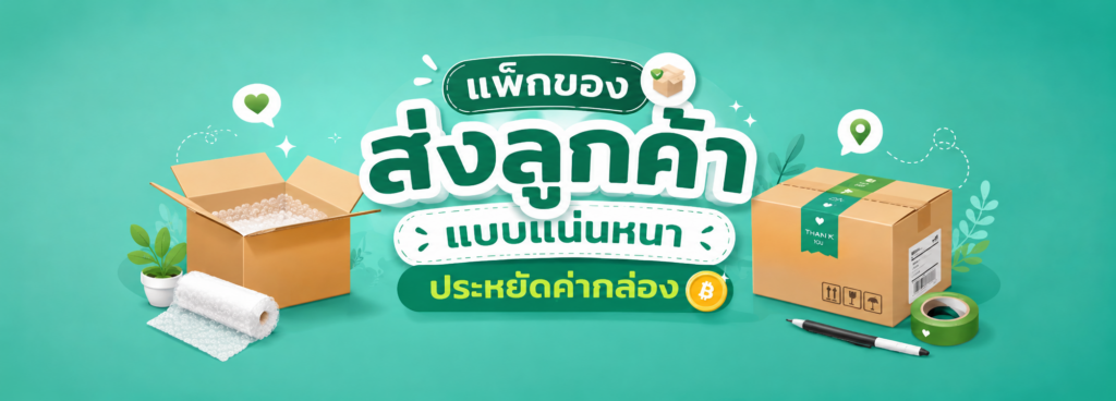 แพ็กของส่งลูกค้า